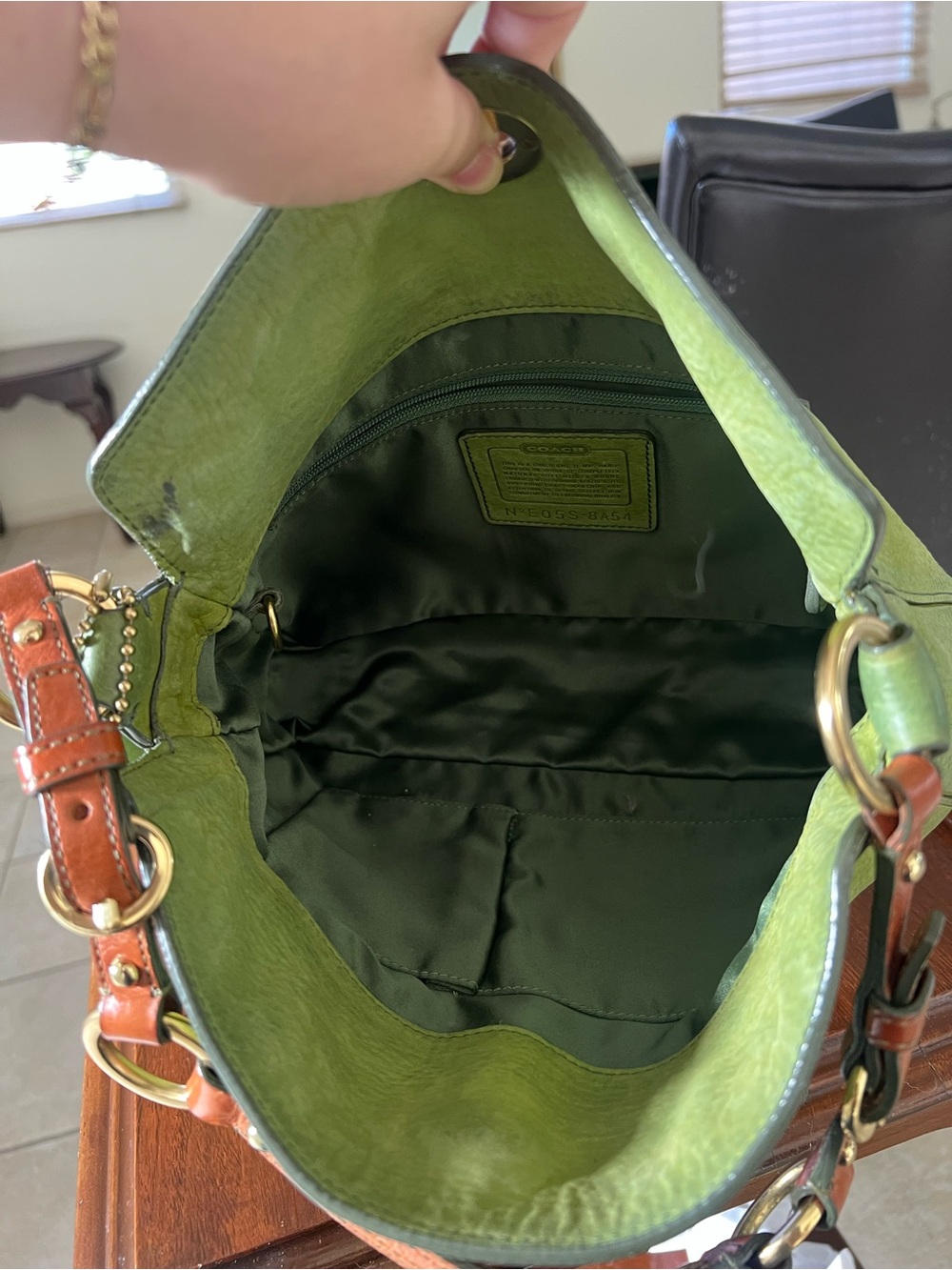 Vintage Coach Nubuc Chelsea - Picture 8 of 9